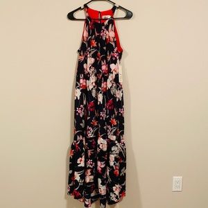 Eliza J Navy Floral Dress NTW